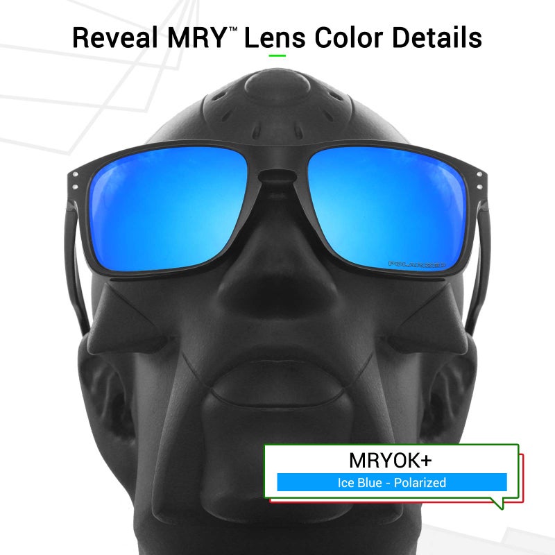 Mryok عدسات استبدال مستقطبة Mryok+ لعدسات أوكلي Mainlink OO9264-57mm - أزرق جليدي - Image 3